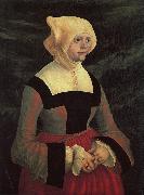 Albrecht Altdorfer Portrait of a Lady oil painting on canvas